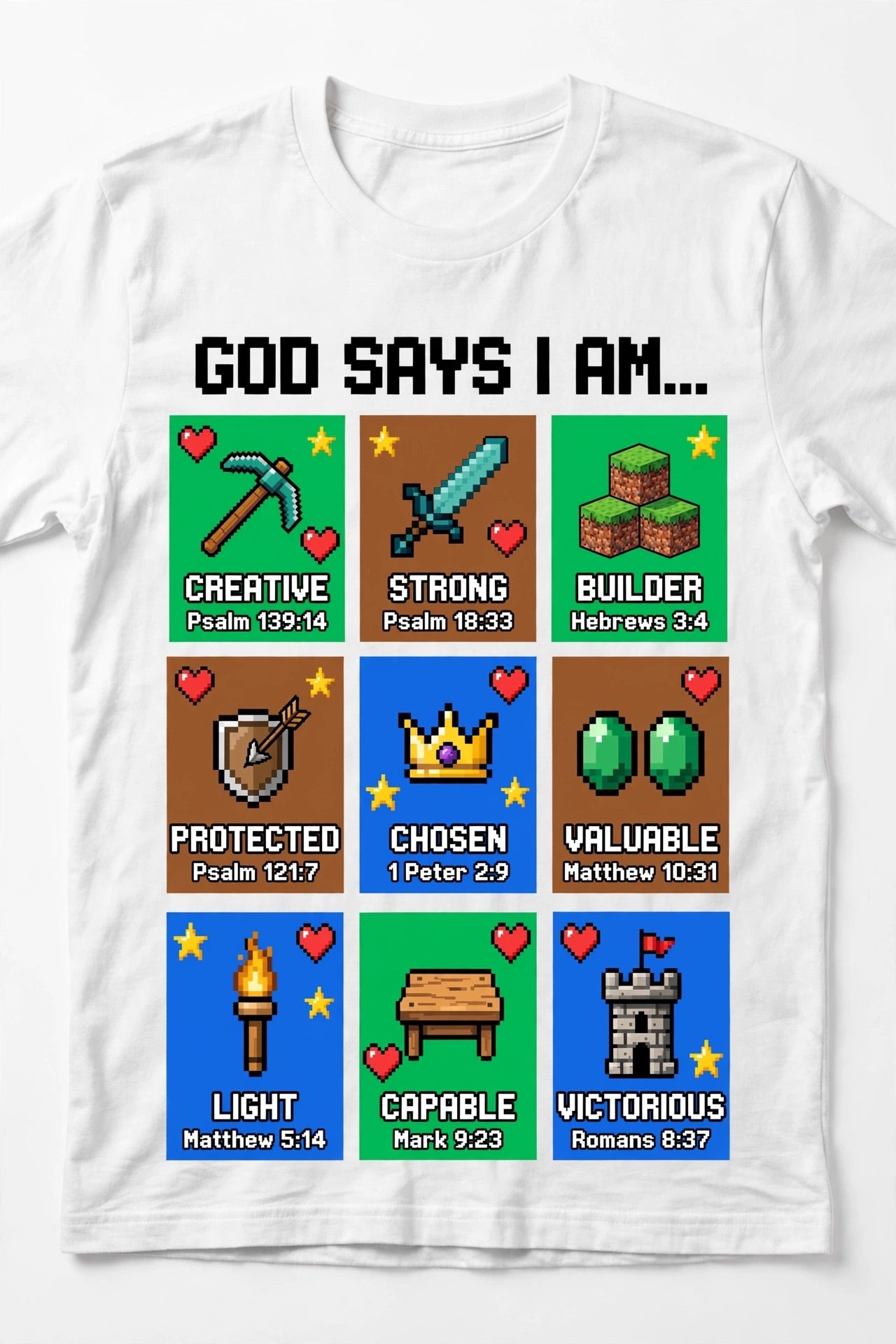 God says I am Minecraft