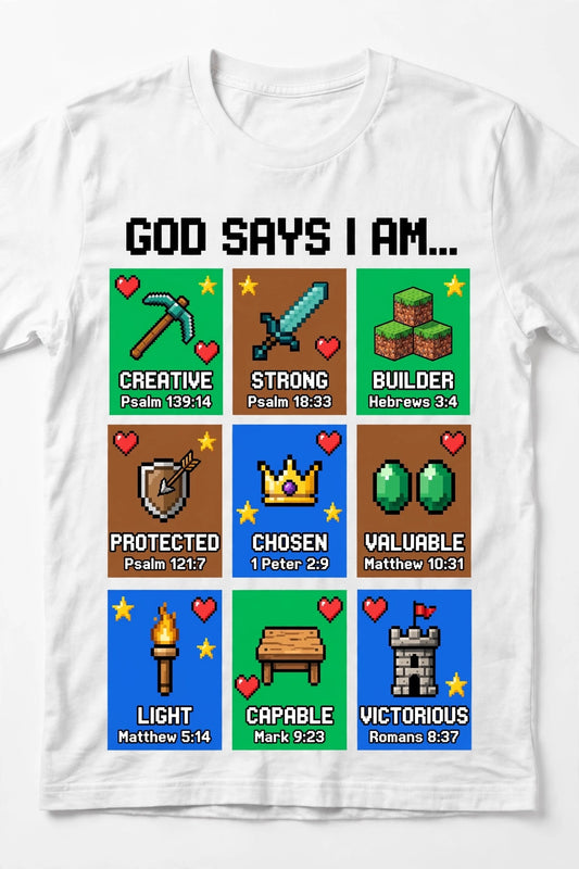 God says I am Minecraft